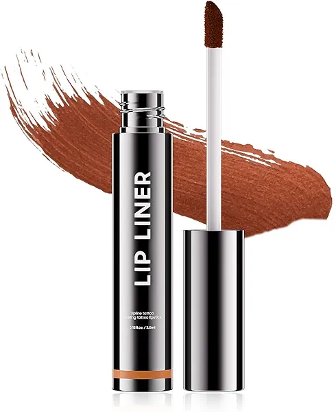 Ihrlpxkc Lip Stain - Peel Off Lip Stain, Lip Liner Long-Lasting Moisturizing, Waterproof Nourishing Lip Tint with Matte Finish for Natural Lip Color for All Skin Tones (Cocoa)