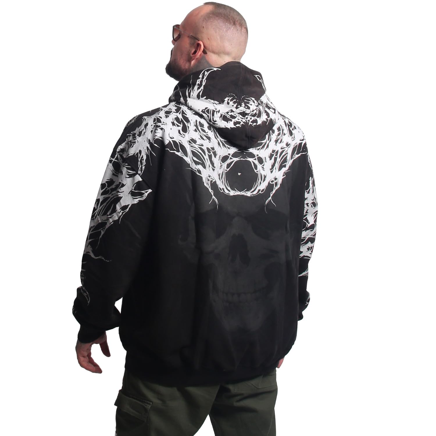 Yakuza Reignz Acid Oversized bluza z kapturem