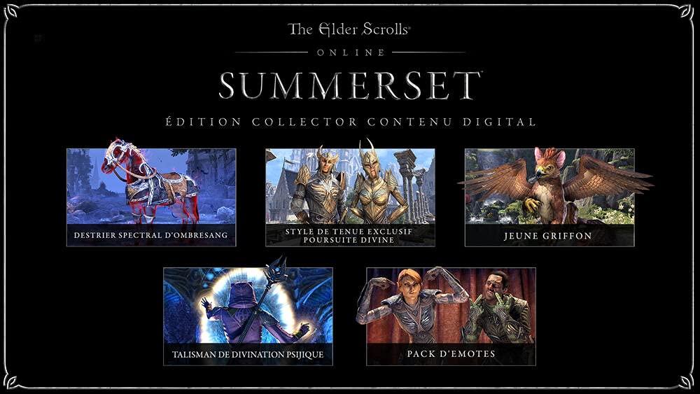 Elder Scrolls online: Summerset CE - PlayStation 4 [Edizione: Francia]