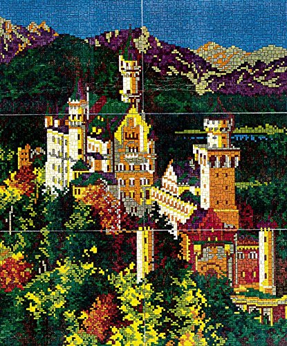 stickit Mini Stecksystem Schloss Neuschwanstein im Sommer XXL ca. 13.000 Teile Nr. 41274