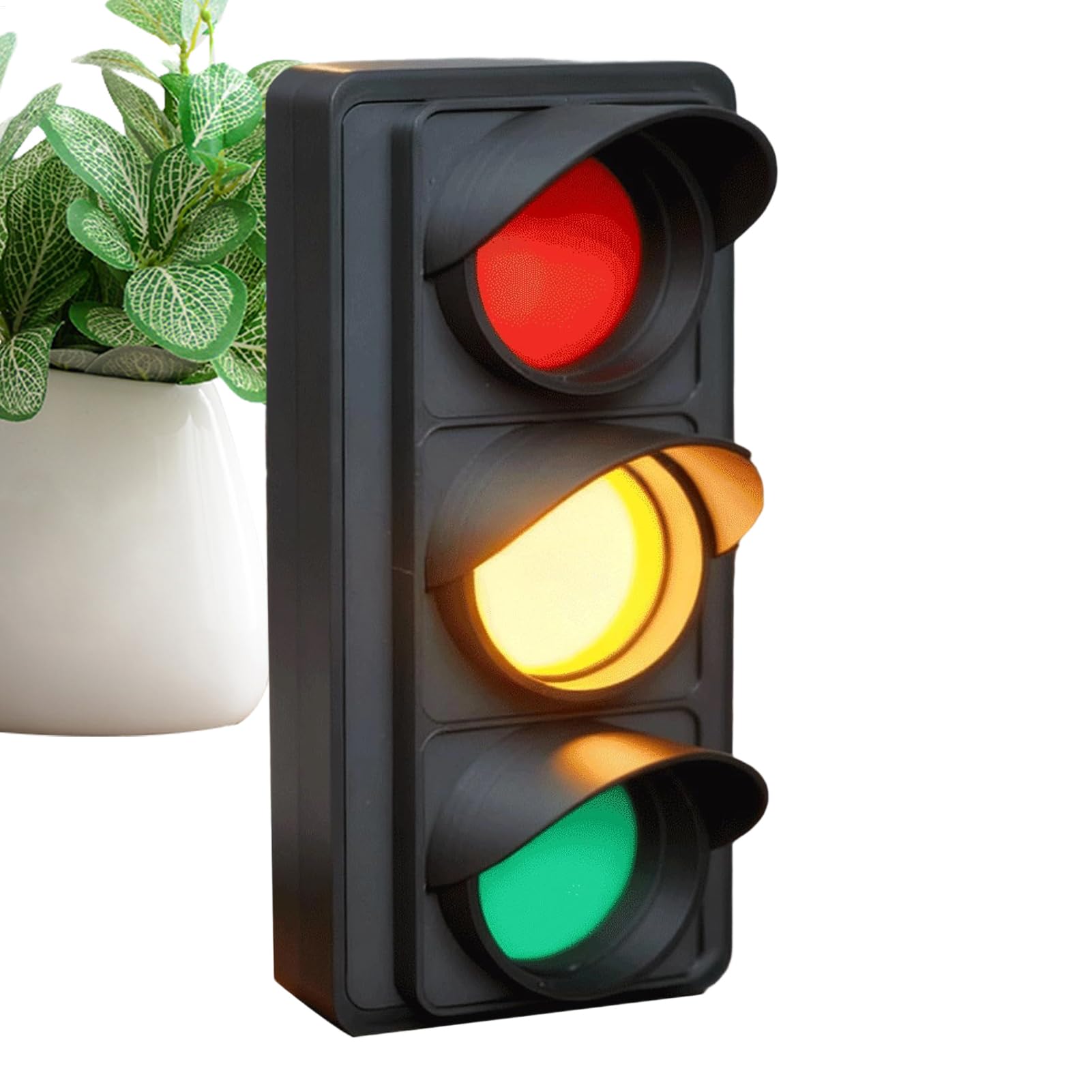 Busy Light, USB Powered Wireless Office Desk Lamp, Status Indicator Lamp Do Not Disturb Sign, With Red/Yellow/Green Indicators, Office Accessory with Usage for Workers Room Study Video Conferences