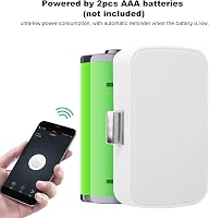 Dioche Bluetooth Okos Zár Fiókokhoz Szekrényekhez Alkalmazás Vezérlésű Rejtett Szerelésű Fehér Fiókzár Tuya Kompatibilis 4