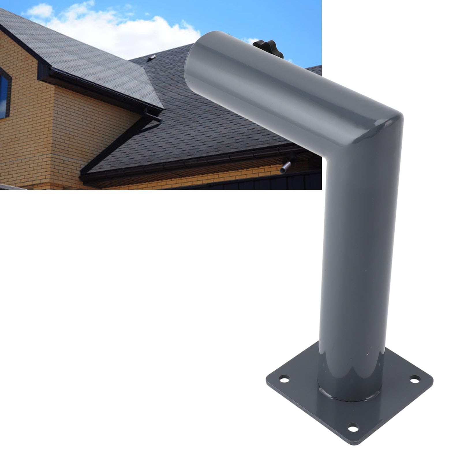 Zonnepaneel PV-montagerailkit, zonnepaneel betegelde dakmontage rail beugels systeemkit