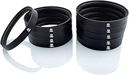 TYGERIX® 10x Joint Silicone 80 mm pour Poêles à Pellets | Hauteur 12 mm | Joints à Triple Lèvre Certifiés | Adhérence Parfaite | Résistance Thermique Exceptionnelle