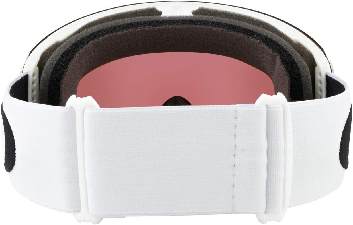 Oakley Flight Deck L Prizm Snow Goggles Matte White With Prizm Torch Iridium Lens + Case