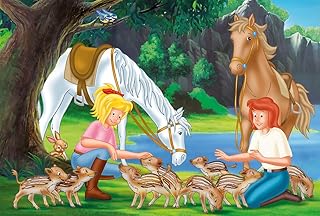Comprar Schmidt Spiele Blocksberg Animales Bibi and Tina in The Career-Rompecabezas de 150 Piezas (56050)