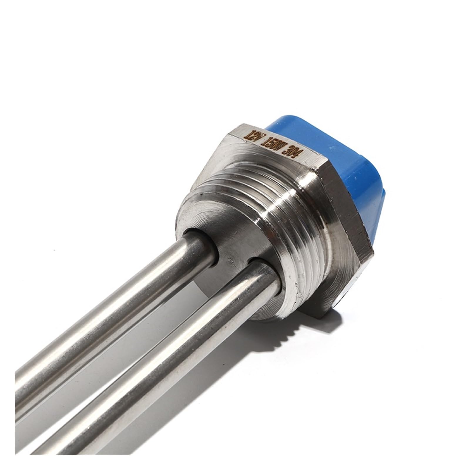 tianwandong Einschraub-Heizelement mit 1-Zoll-NPT-Gewinde, 12 V, 150 W, 120 V, 1 KW/2 KW, Tauch-Warmwasserbereiterelement, Edelstahlrohr, 1 Stück(12V 150W)