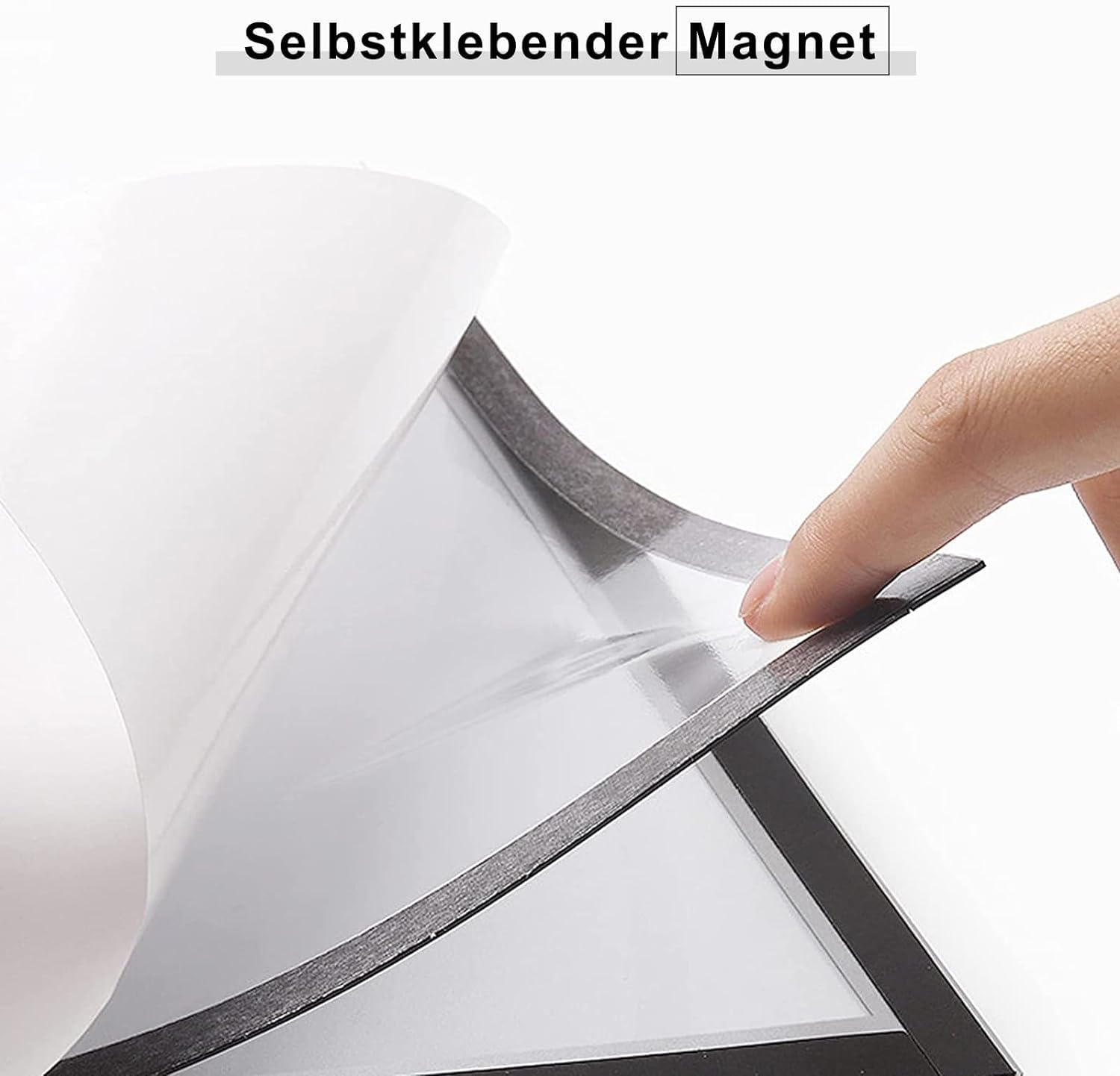 Huamirra Diamond Painting Cornice, 2 pezzi 30 x 40 cm Telaio per pittura a diamante, Telaio magnetico per arte a diamante, per pareti, finestre, decorazione domestica (Nero