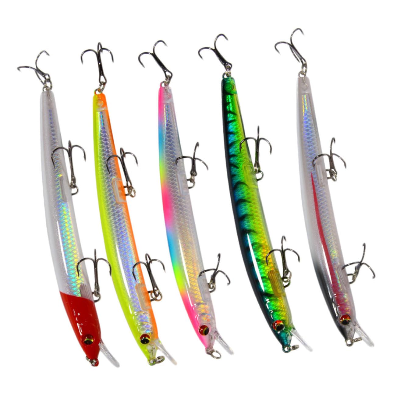 BESPORTBLE 10 Pièces Appâts De Pêche Leurre Appâts De Pêche Leurres Flottants Appâts De Poisson Accessoires De Pêche Engins De Pêche