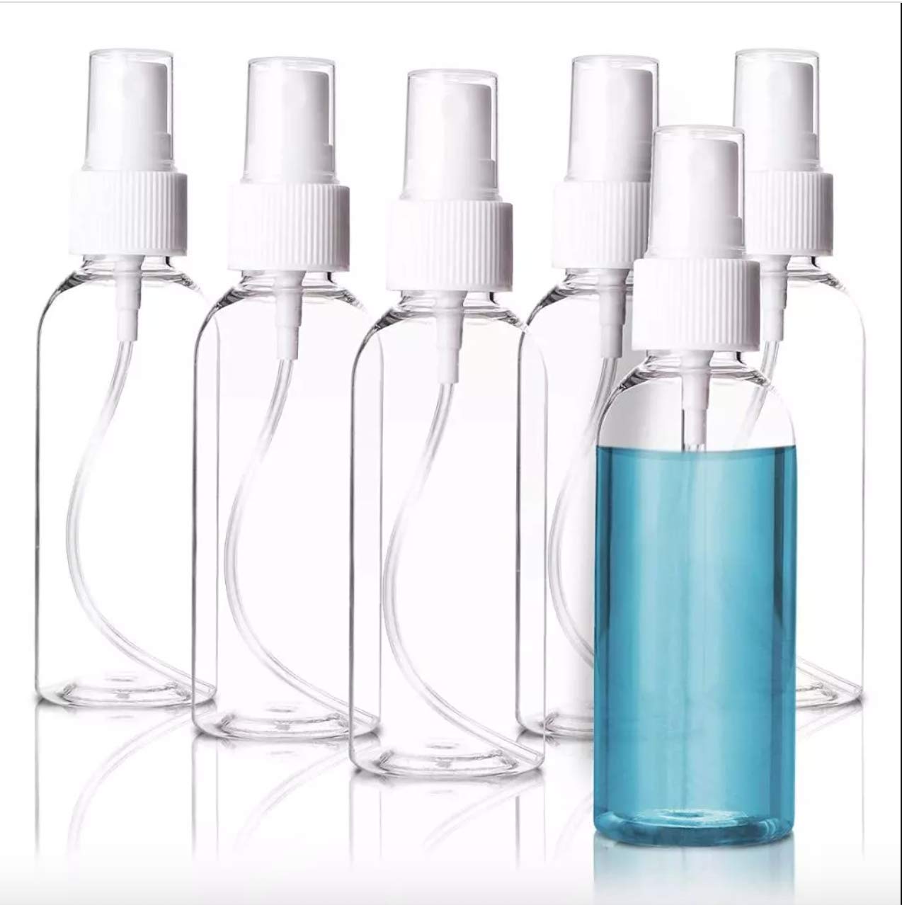 shop homeo Plastic Mist Hand Sanitizer Spray Bottle 60 Ml - Pack Of 5 | Pharma Grade, Transparent (B08ZNRQ5YB) Amazon Price History, Amazon Price Tracker