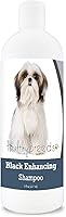 Vista 95 de Healthy Breeds Affenpinscher Black Enhancing Shampoo - Limpiador suave con vitamina E, aloe y aceite de coco que añade brillo, brillo e intensidad a