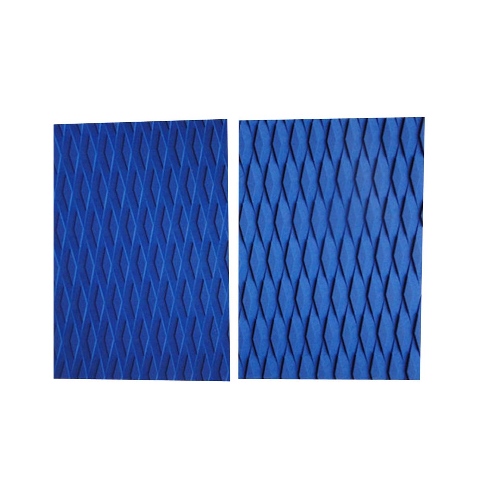 2 pezzi antiscivolo tavola da surf Skimboard trazione Pad schiuma Trimmable Deck Sheet Deck Grip Coda di coda di facile utilizzo antiscivolo Skimboard trazione Pad