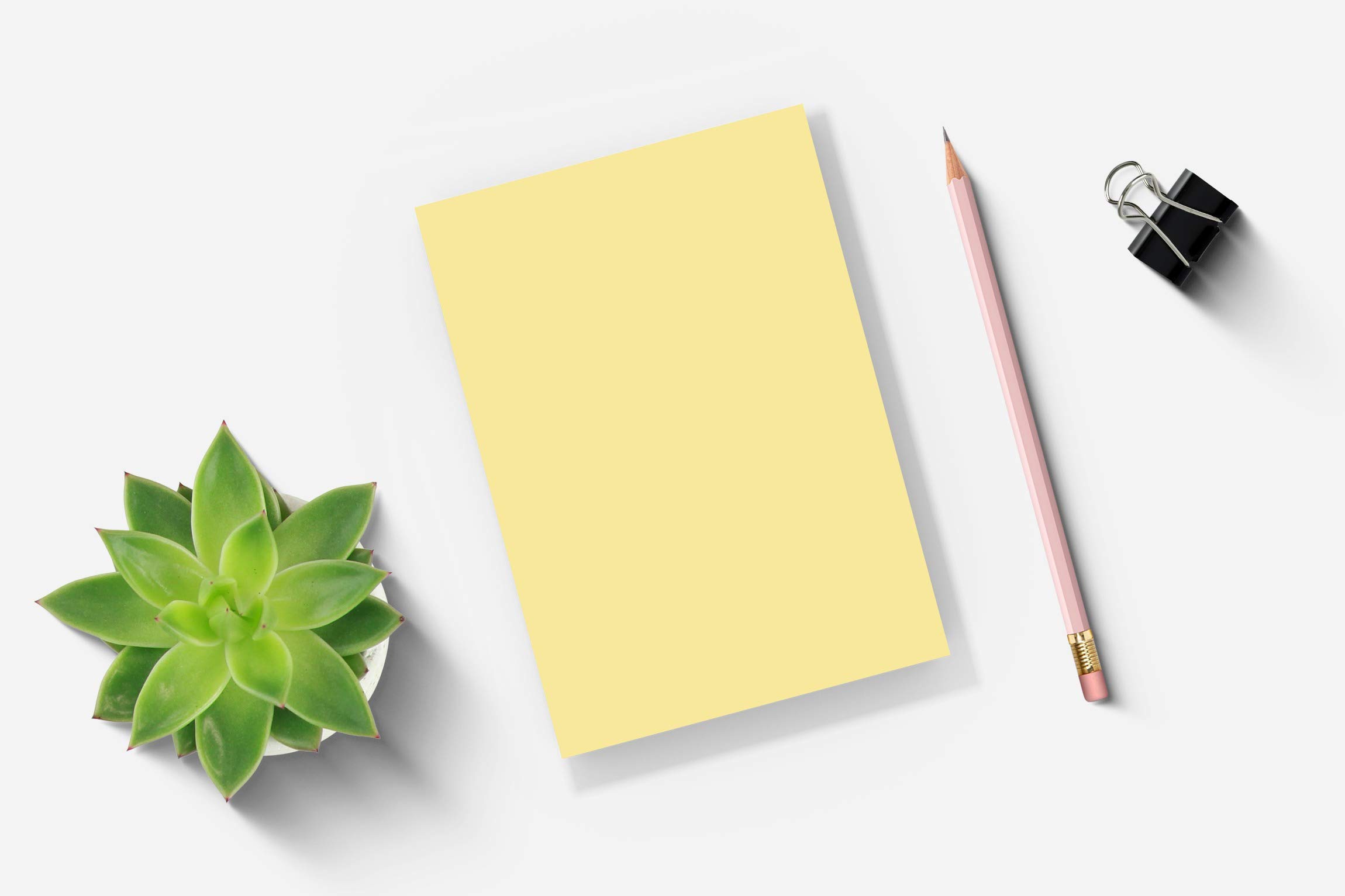 Debra Dale Designs - Blocco note giallo 12,7 x 17,8 cm, prodotto negli Stati Uniti, 50 fogli per blocco note - 13 blocchi di carta - 20 # Bond Scratch Paper Pads