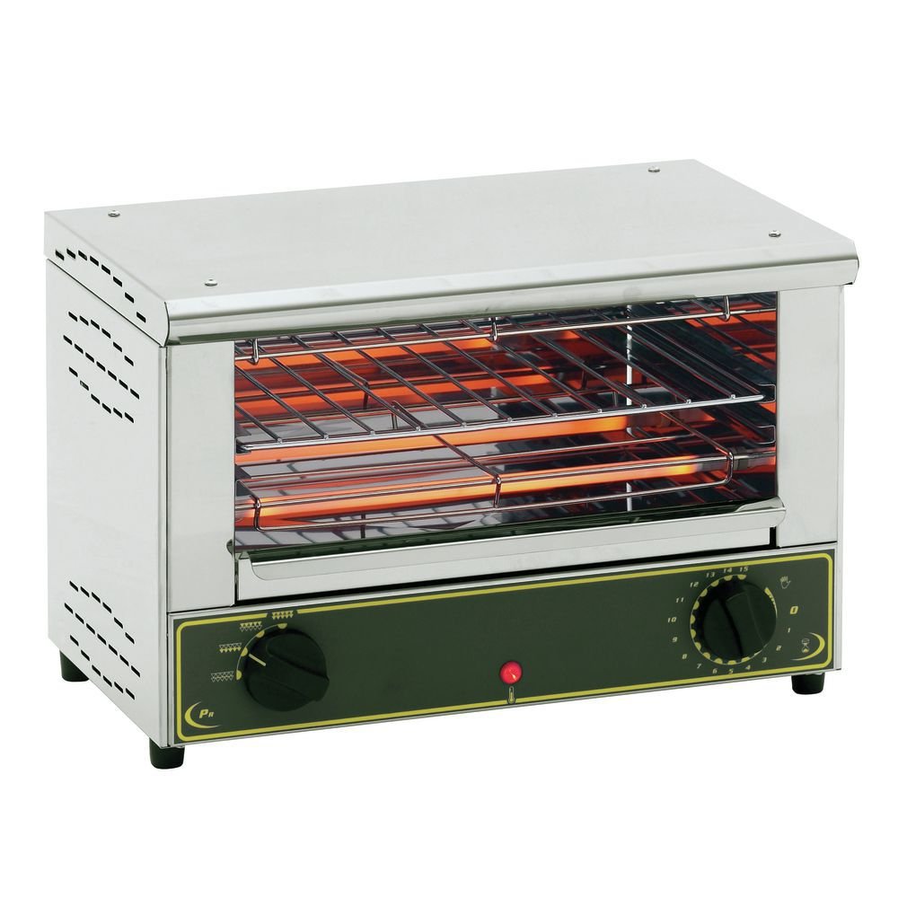 Bar 100-1 Commercial Toaster Oven Sushi Finisher - 18" L x 11 1/2" W x 12 1/2" H by Equipex – Model BAR-100