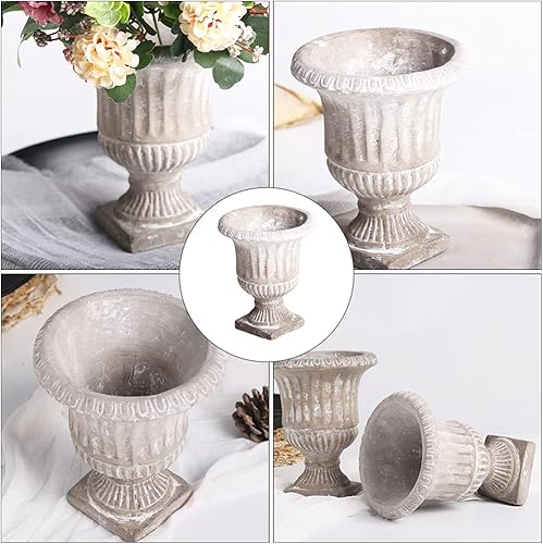 Miniatura 7 de Cabilock 1 maceta retro para suculentas, macetas para plantas al aire libre, mesa de comedor, florero, soporte de escritorio, florero, decoración