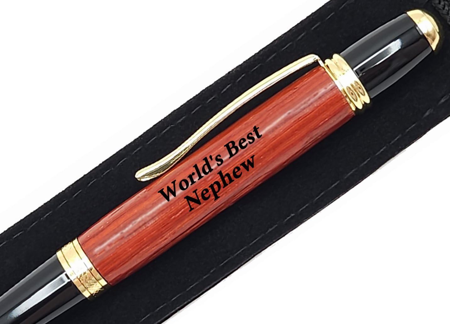 Gift For Nephew World's Best Nephew Present Engraved Pen