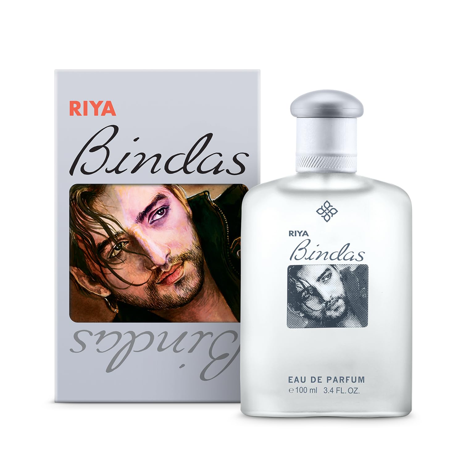 Buy RIYA BINDAS (Grey) | 100 ml Perfume for Men | Eau De Parfum with Long  Lasting Fragrance | Spicy & Woody Perfume Spray | Fragrance Spray | EDP |  Gen Z