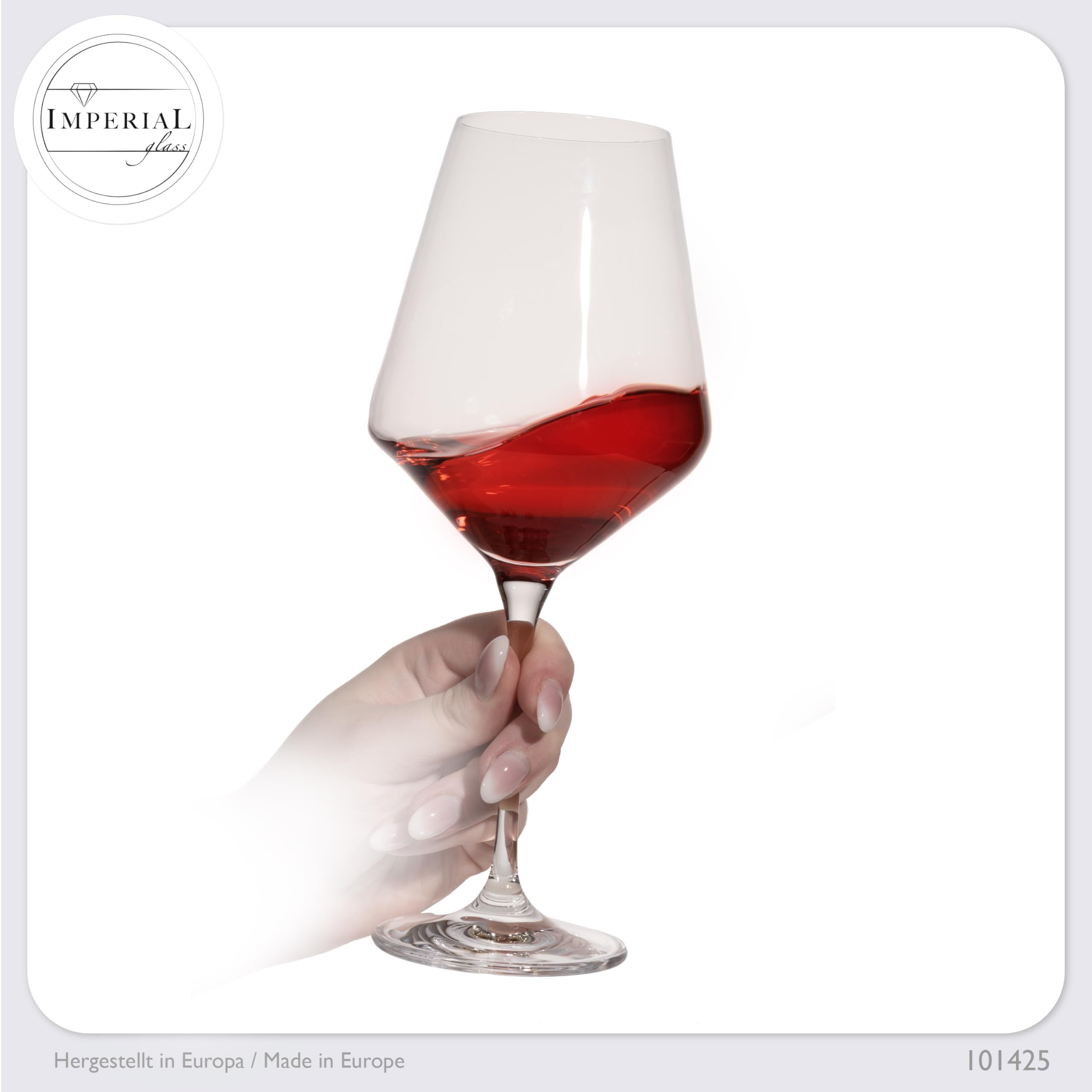 Aperitif zestaw szklanek 6 x 580 ml – Aperitif szklanki ze szkła kryształowego nadają się do mycia w zmywarce seria Ateny