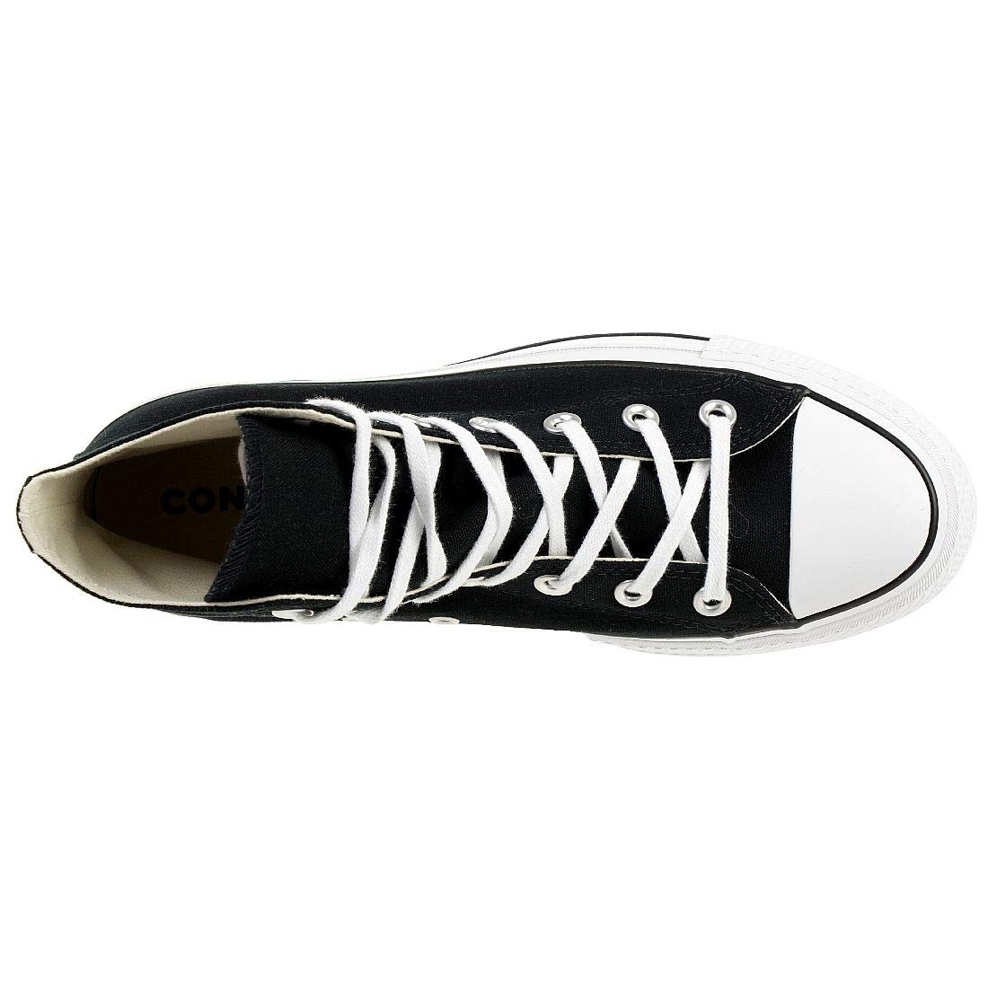 Converse Hi Platform 560845C Nero Bianco