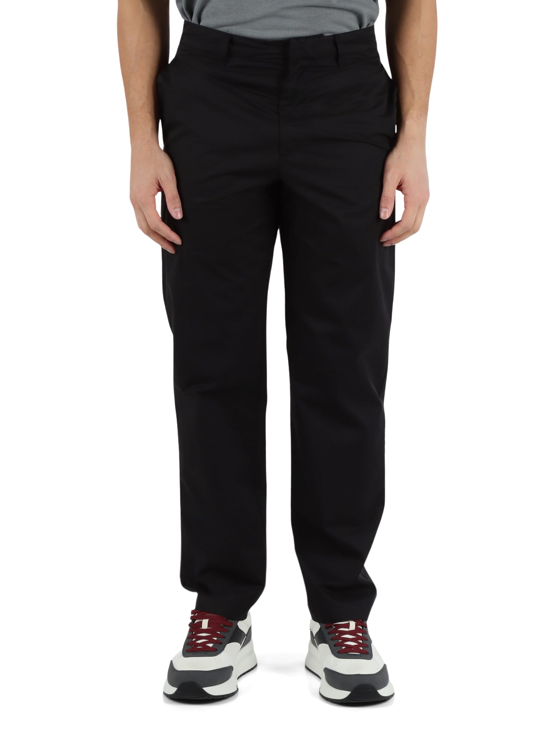 Armani Exchange Men's Urban Heights, Metal Logo Plate, Pants, Black, 29