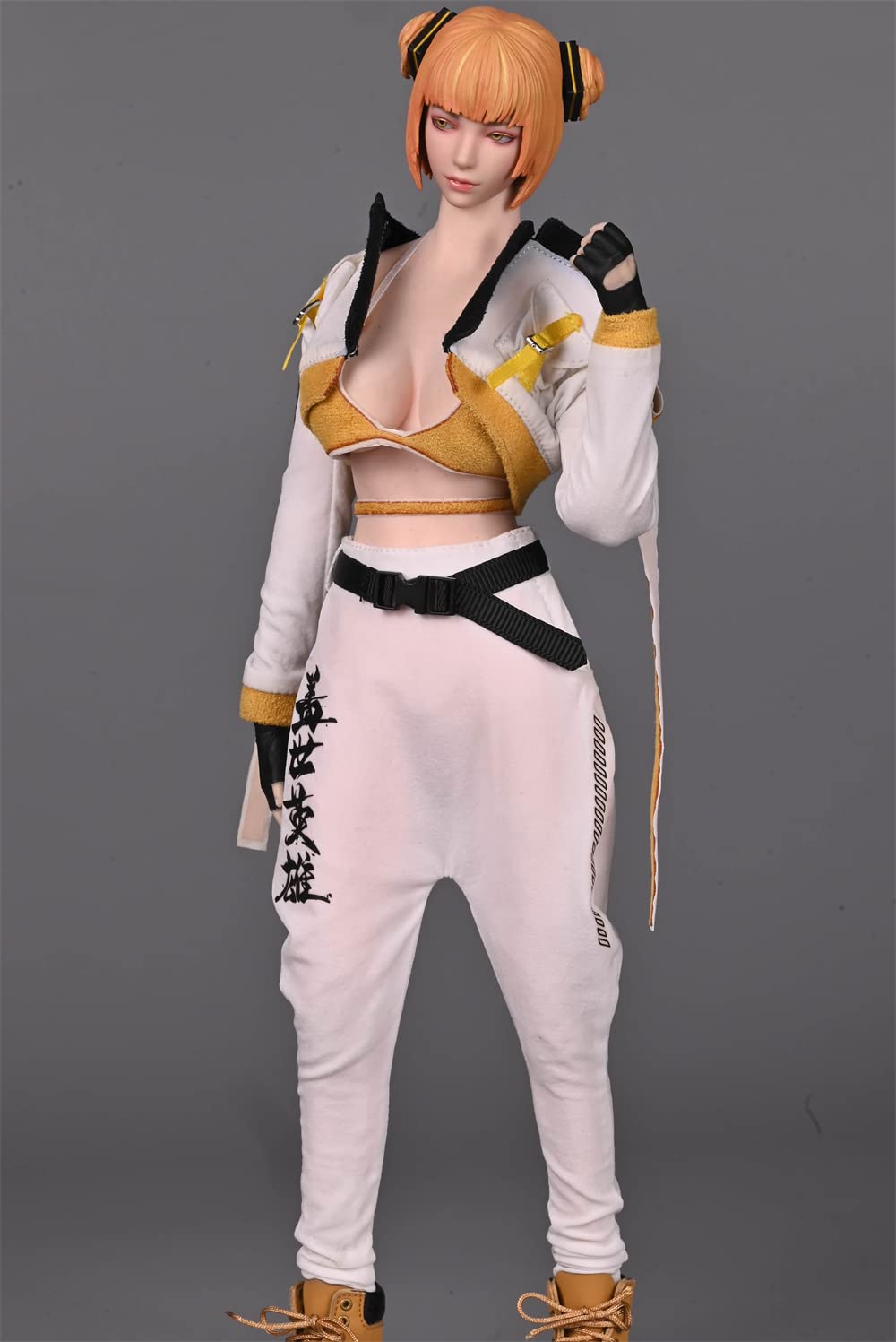 Vêtements figurine 1/6 pantalon et soutien-gorge JIAOU SATZ13 blanc 30 cm