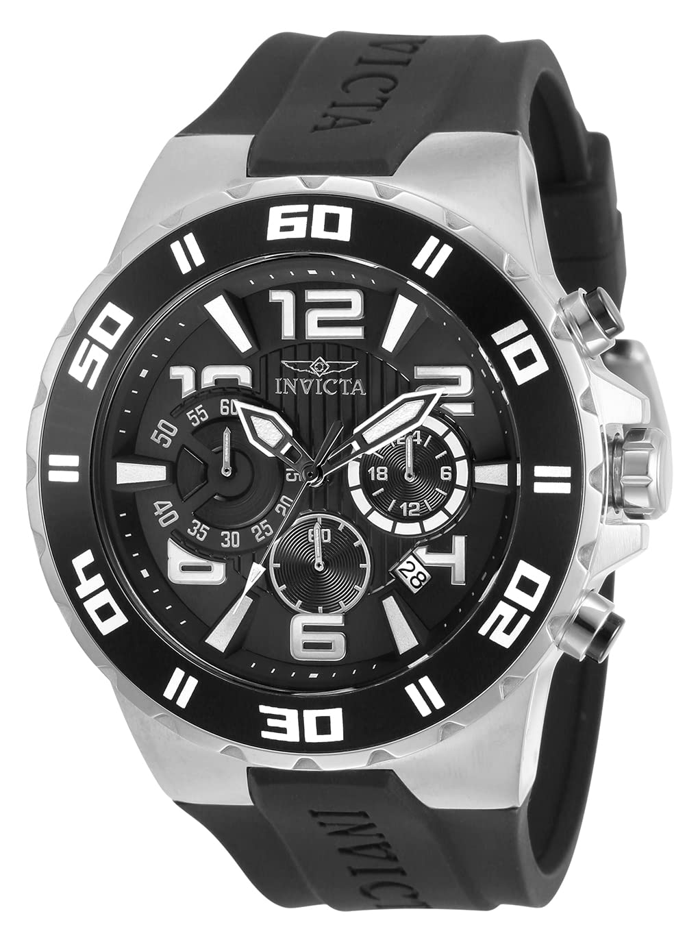 Invicta Analog Black Dial Mens Silicone Band Watch-30936 (B08242NYDM) Amazon Price History, Amazon Price Tracker