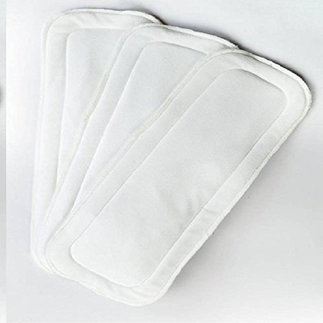 Ineffable Wet-Free Microfiber Inserts Cloth Pad ((Pack of 3pcs))