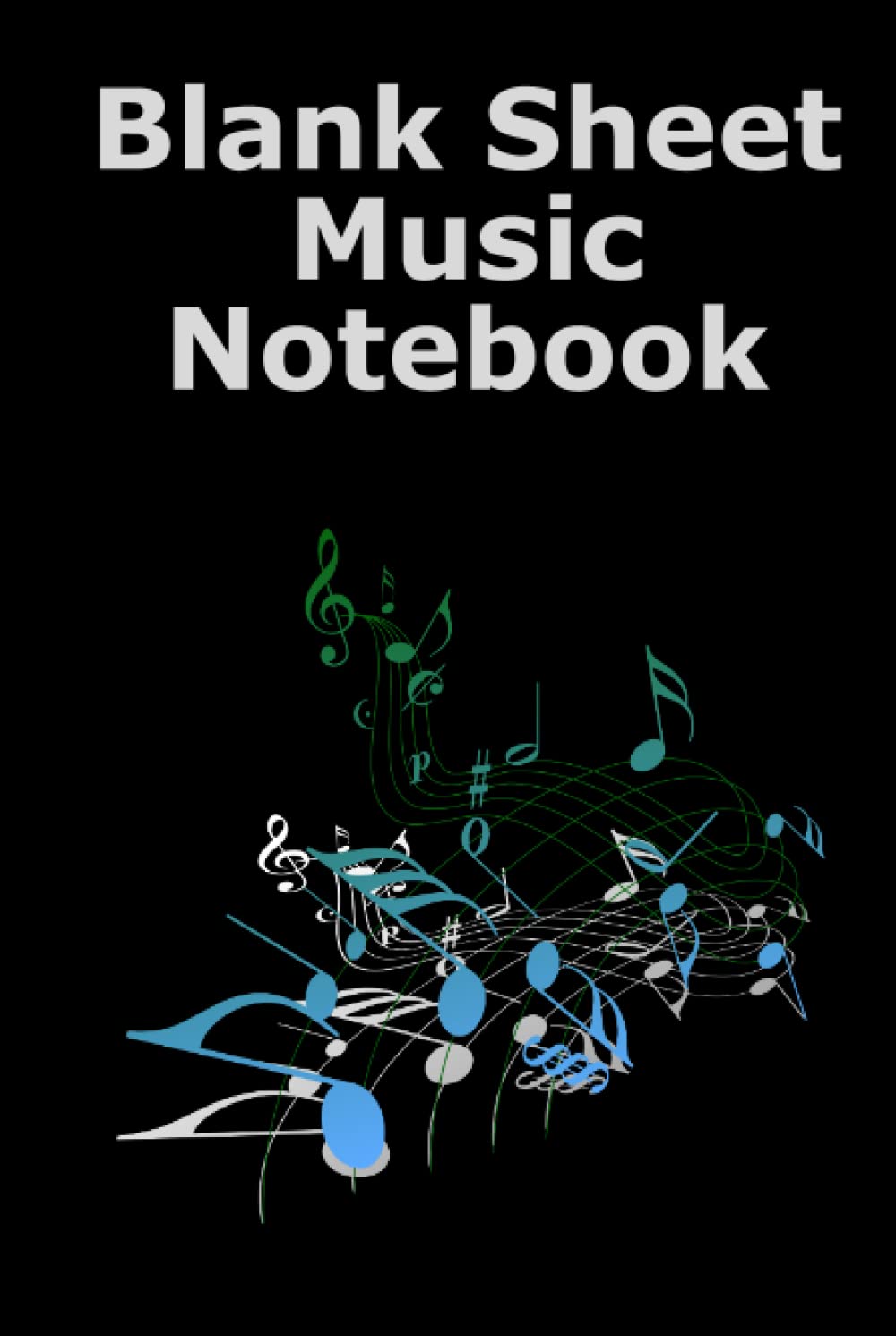 Cahier de musique vierge pour composer vos morceaux et noter vos créations musicales de 100 pages