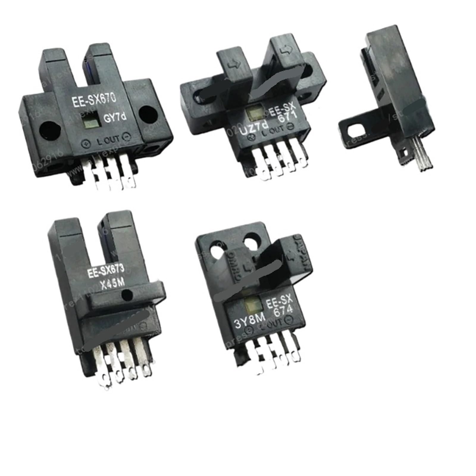 BACYDLPL 10 PCS EE-SX670 EE-SX671 EE-SX672 EE-SX673 EE-SX674 Photoelectric Switch Sensors(EE-SX670A)