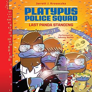 Platypus Police Squad: Last Panda Standing Audiolibro Por Jarrett J. Krosoczka arte de portada