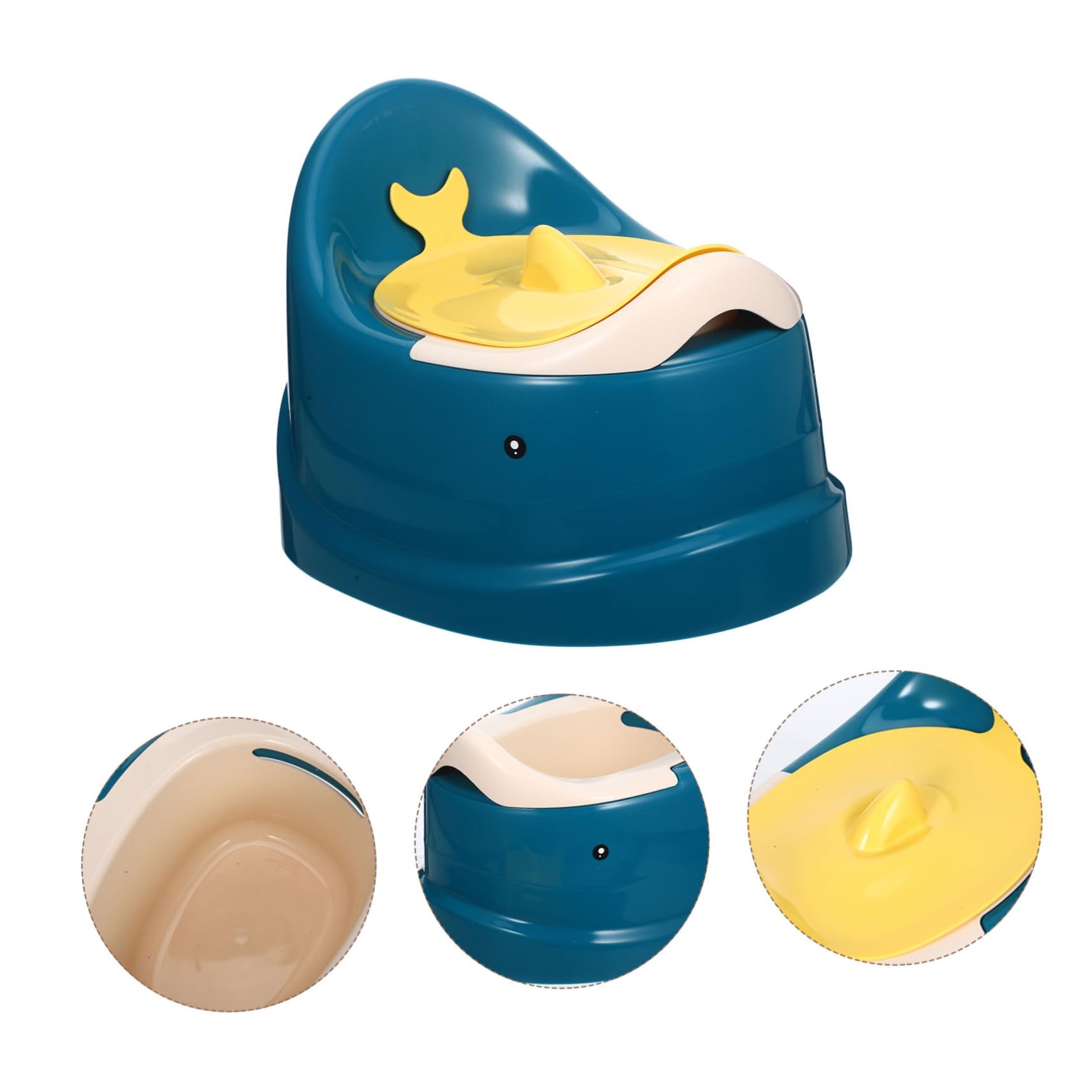 VICASKY Vasino per Bambini Leggero in Pp Sedile Portatile per Addestramento al Vasino, Comodo per Uso Domestico e Viaggi, per Bambini e Ragazzi