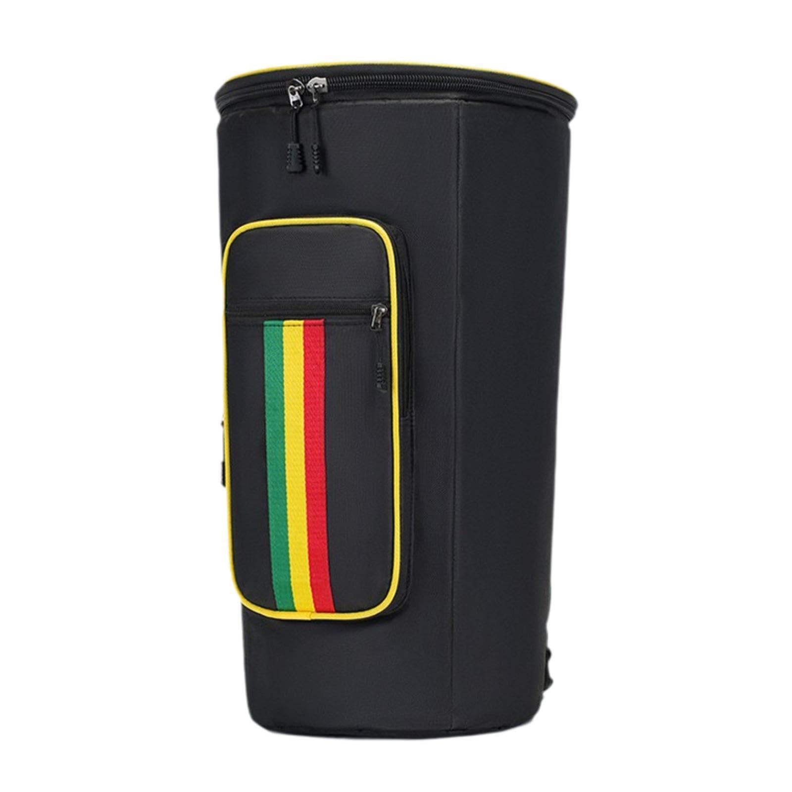 Sac de Djembé Housse de Transport pour Tambour Africain Sac à Dos En Tissu Oxford Imperméable et Rembourré avec Bretelles Réglables Adapté pour Le Tr, 10 Pouces