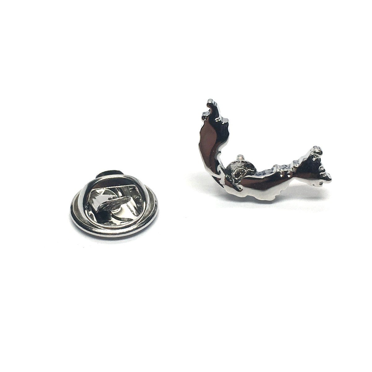Wow CufflinksCountry Outline Map of Malaysia Lapel Pin Badge