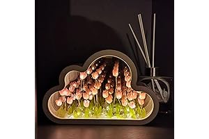 Forever Tulip: A Mirror & Light Duet That Blooms Endlessly
