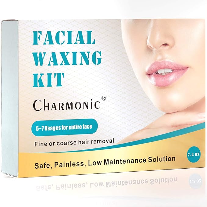 Charmonic Facial Hair Removal Wax For Women, Hair Remove Waxing Kit For