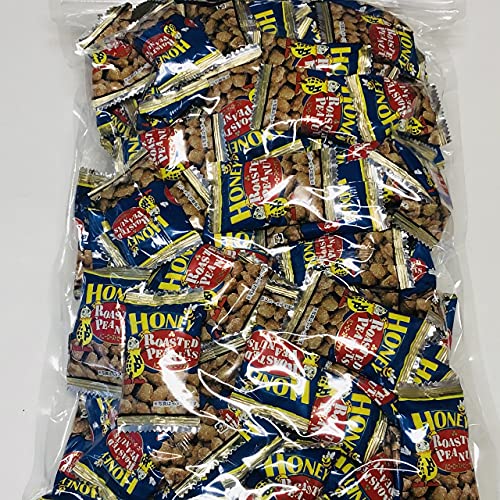 タクマ食品 業務用 ハニーローストピー1kg 便利なピロ袋入り 個包装タイプ ピーナッツをハチミツでまぶした新しい味の豆菓子です