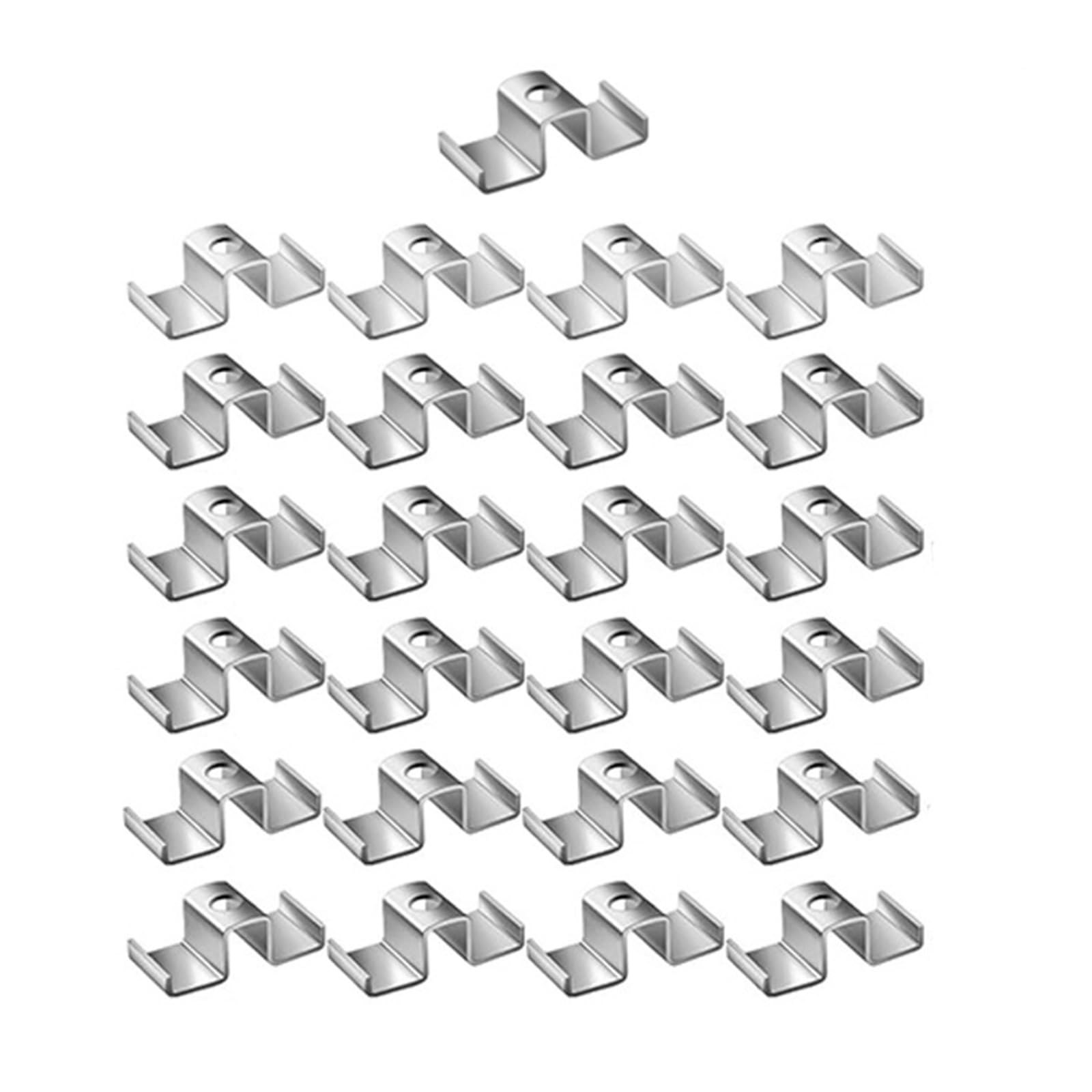 Quick Installation Grille Clamps Heavy Type Zincs Coated Grille Fixture Clip for Temporary Structures and Exhibition Construction Hardware Clamps