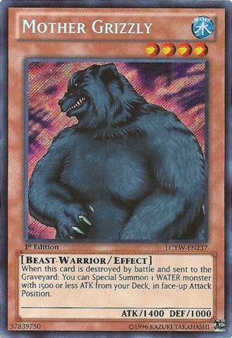 その他 L GEAR SOLID Trading Card GRIZZLY 36 YU-GI-OH! - Mother Grizzly (LCYW-EN237) - Legendary Collection 3