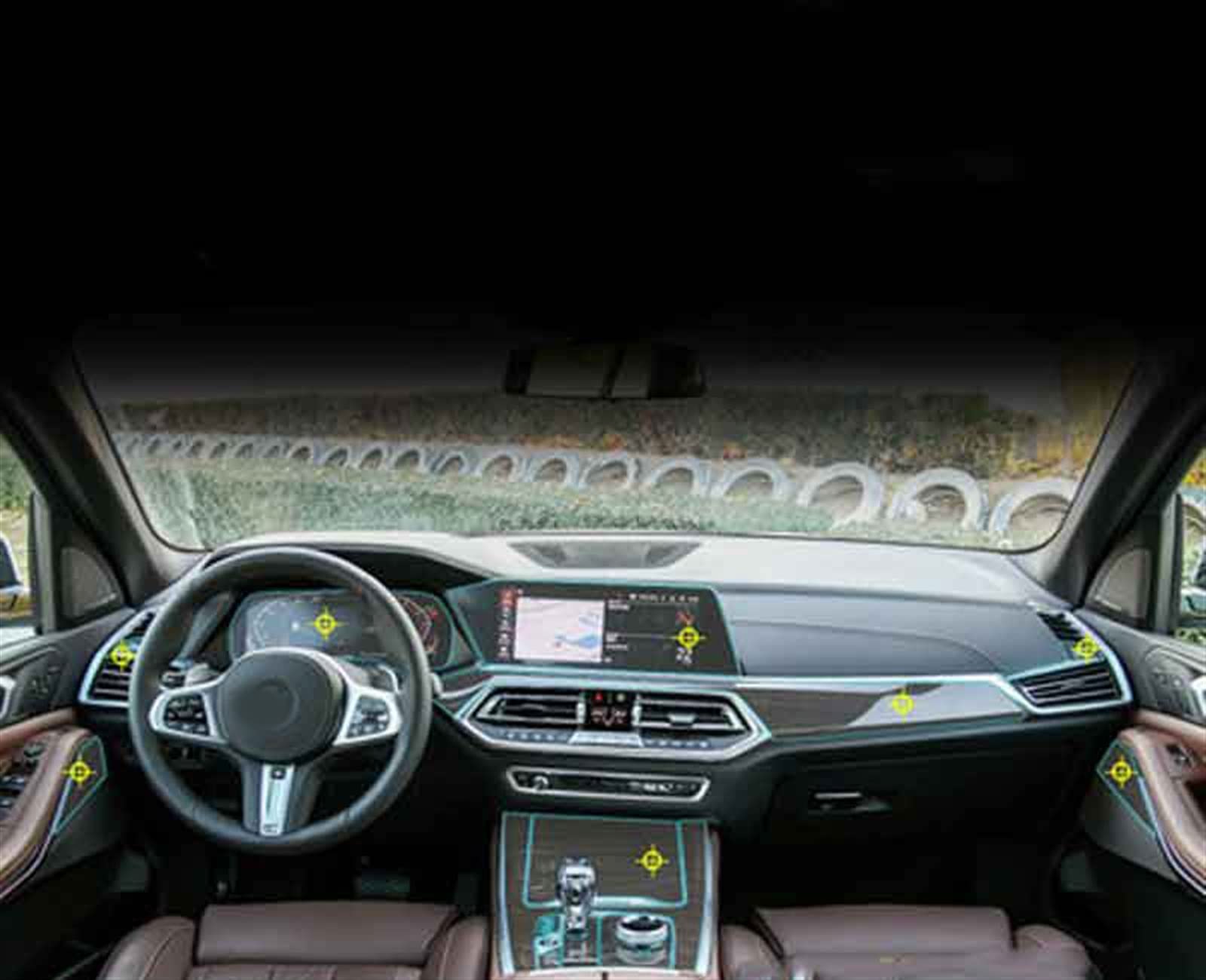Pellicola Protettiva Display GPS Per BMW Per X5 M50i X5 M Per - 2