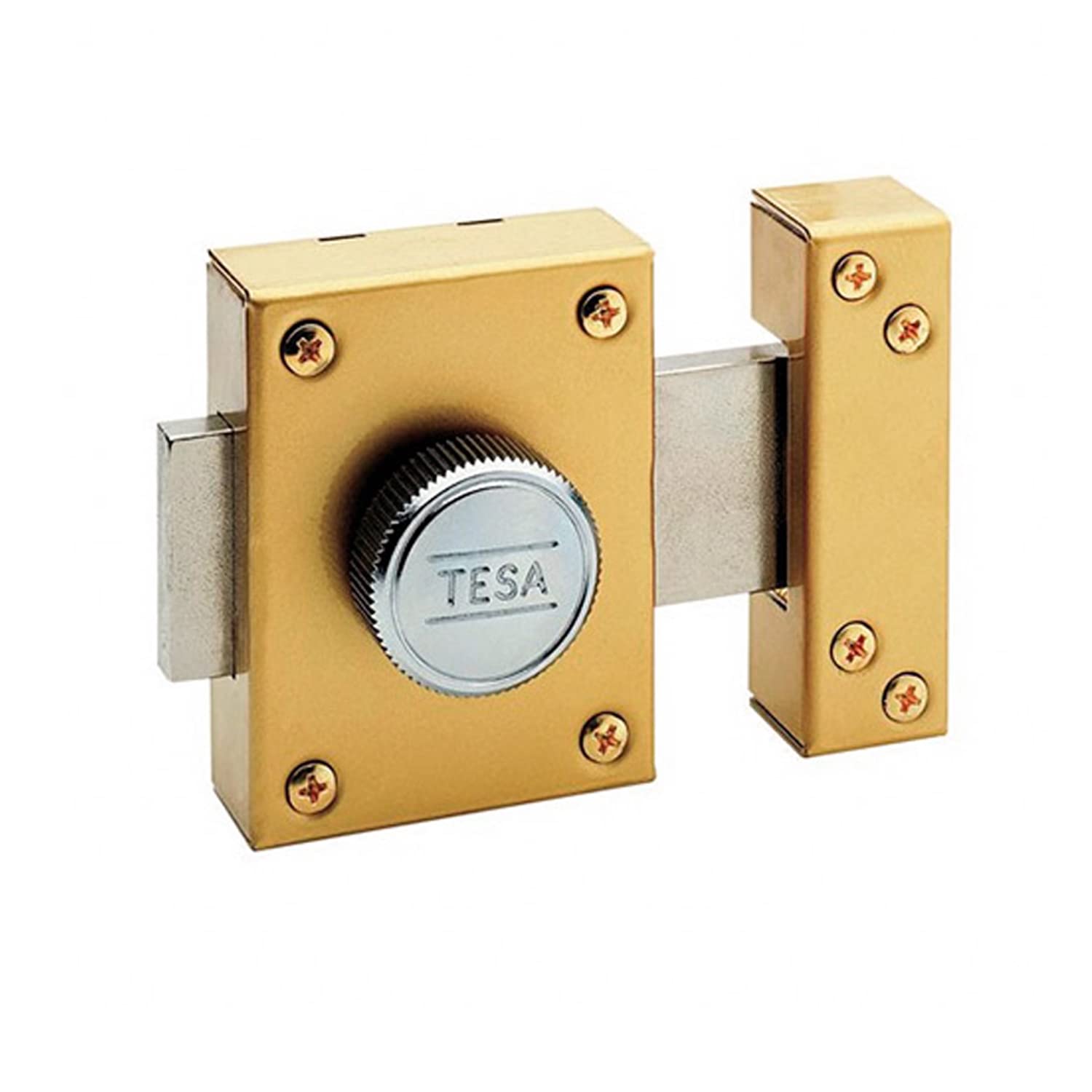 Tesa Assa Abloy 210150AE Cerradura 2101-ae/50, Latonado, TE5