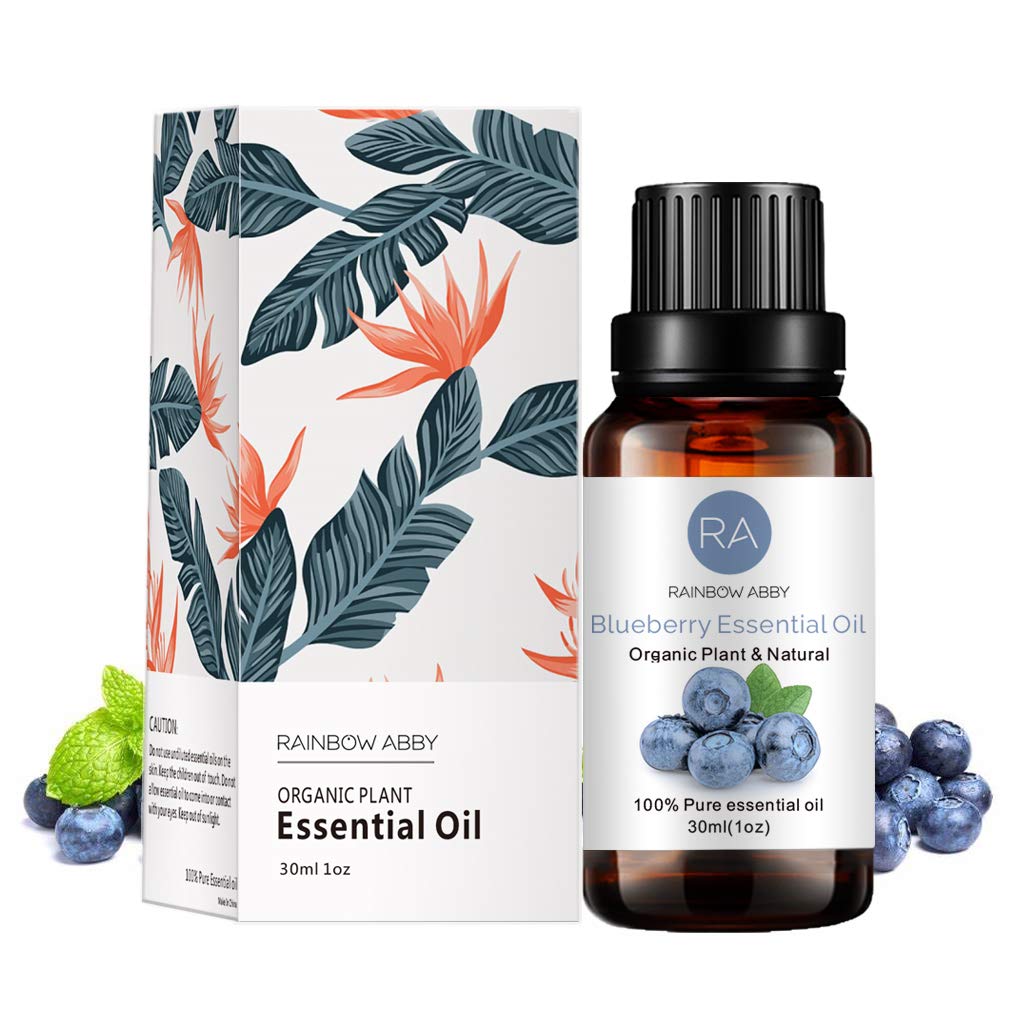 Blueberry Essential Oil (30ML), 100% Pure Natural Organic Aroma Blueberry Oil for Diffuser, Massage, Skin Care, Yoga