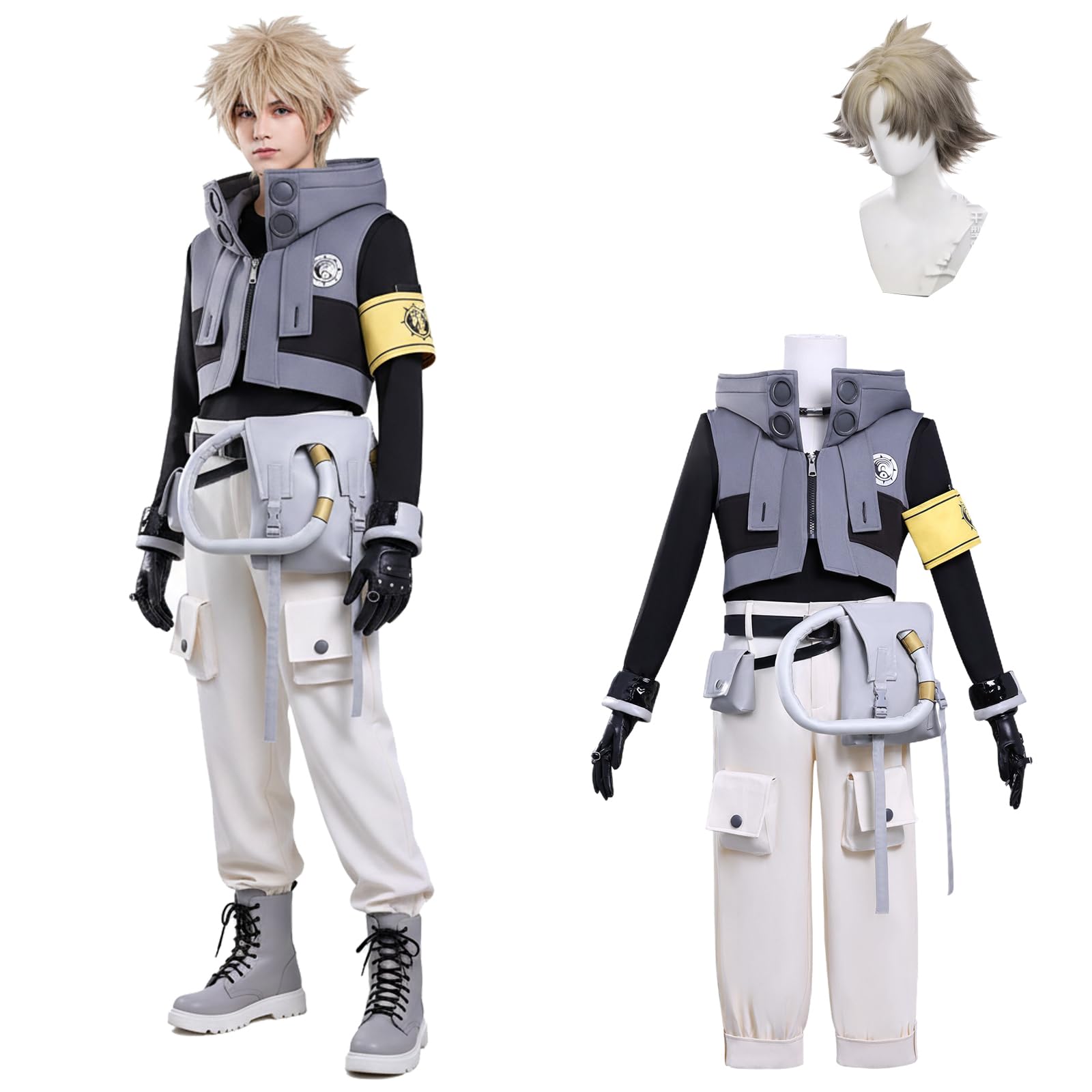 Amazon.co.jp: [NEATMOA] ガチアクタ ルド コスプレ衣装 セットアップ