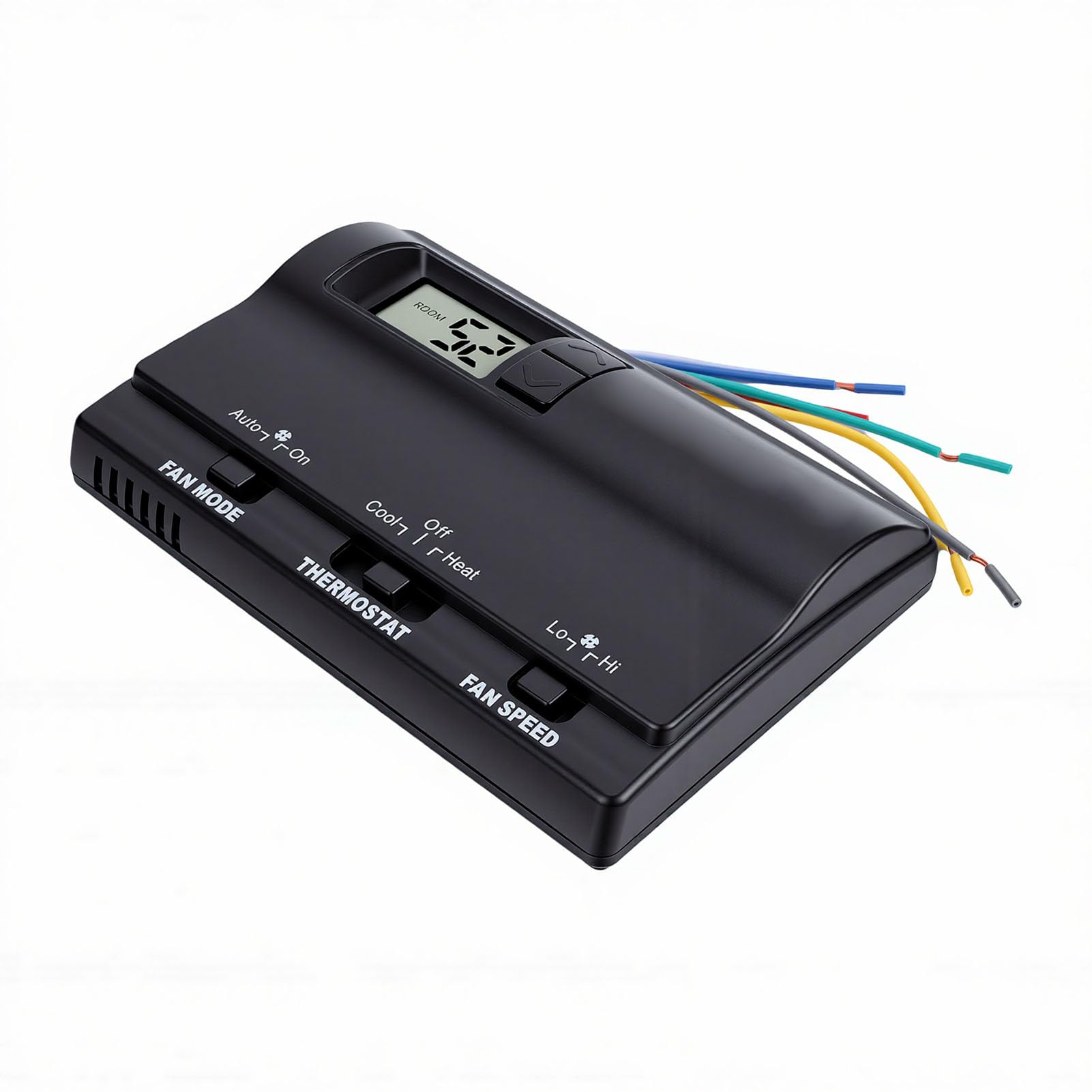 Termostato Digitale per, 83303862 per Controller Mach Serie 8330 Montato a Parete per Riscaldamento e Raffreddamento, con 3 modalità, Cavi Codificati a Colori