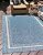 Unique Loom Outdoor Border Collection Area Rug - Soft Border (6' 1" x 9' Rectangle, Blue/ Ivory)