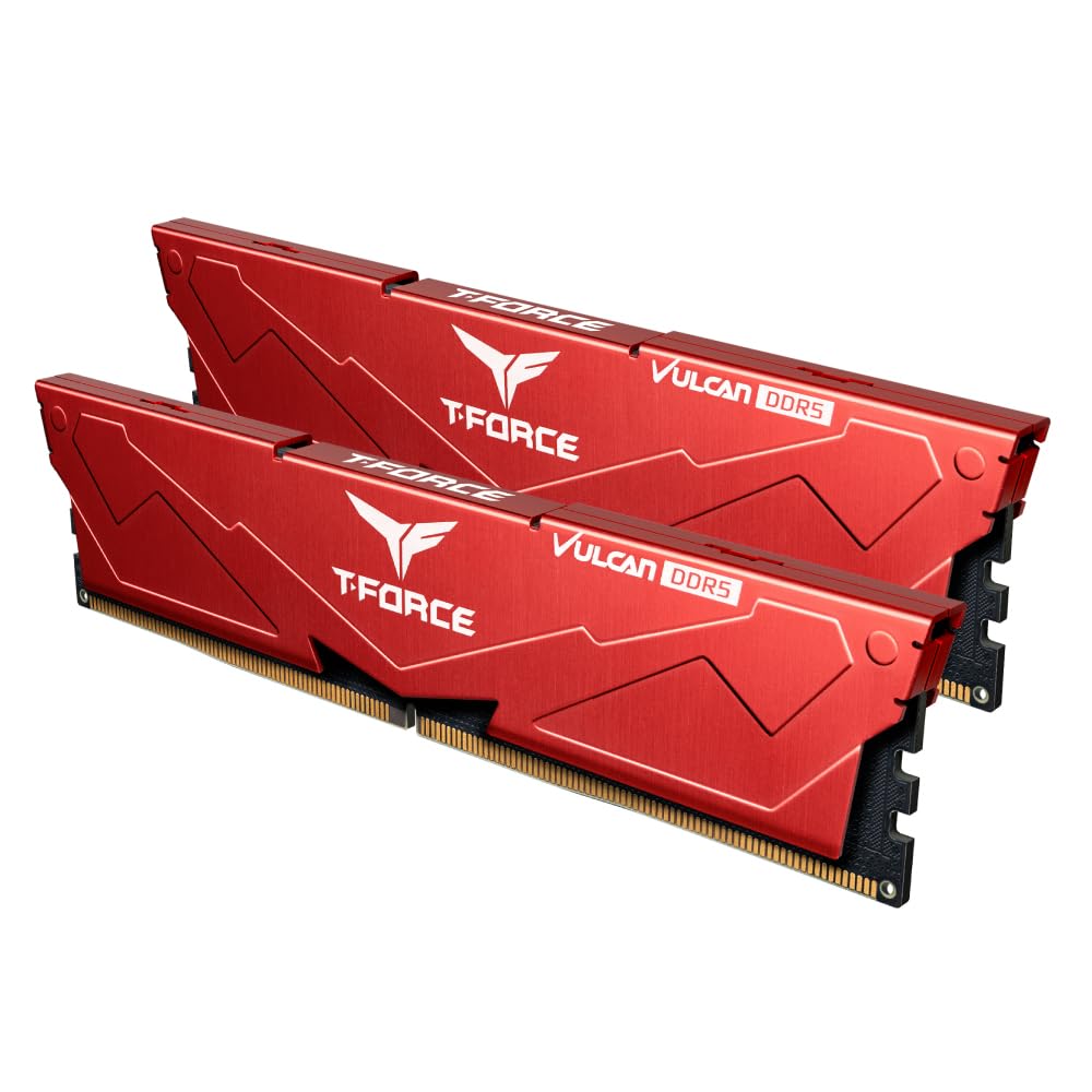 Team DDR5 6400Mhz PC5-51200 16GBx2枚 Amazon | Team DDR5 6400Mhz PC5-51200 16GBx2枚（32GBkit）Red
