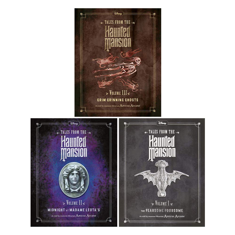 Tales from the Haunted Mansion Series Volume 1 - 3 Books Collection Set (Fearsome Foursome, Midnight at Madame Leota's, Grim Grinning Ghosts)