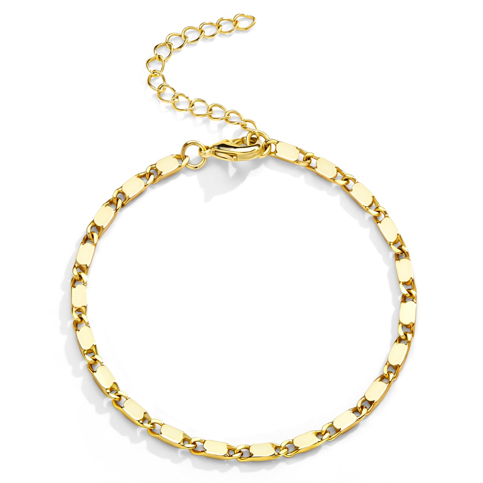 Gold Jesus Cross Bracelets for Women Trendy, 14K Dainty Gold Plated Religious Bracelets for Women Bulk, Christian Baptism Gifts for Women Mom Her