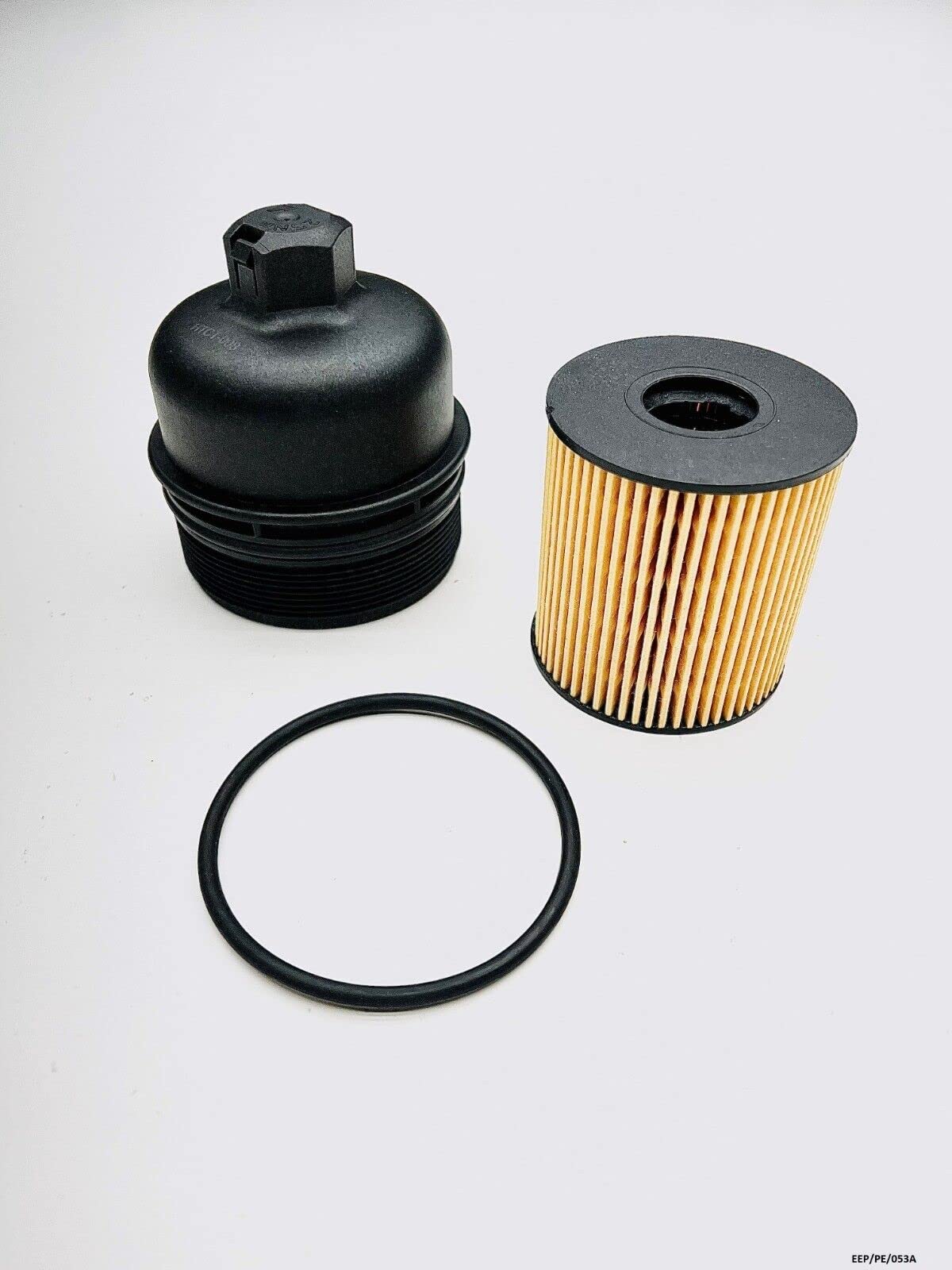 Oil Filter & Cap Compatible with PEUGEOT 807 (EB_) 2.2HDi 2006-2010 EEP/PE/053A