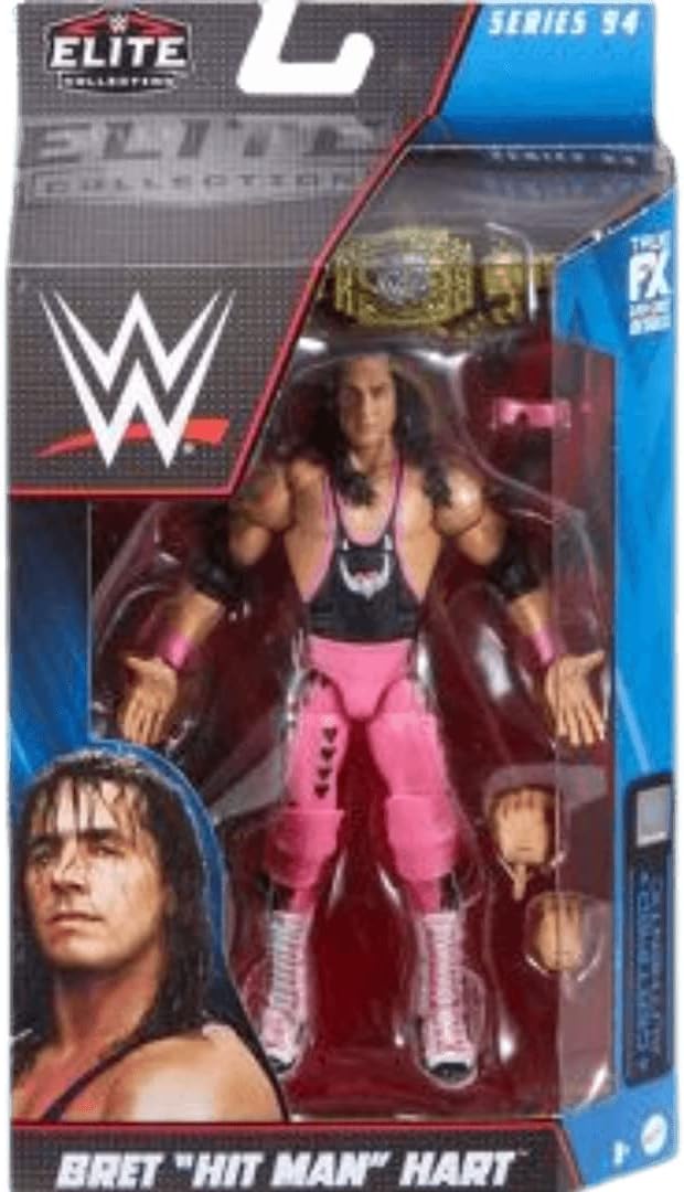 WWE Elite Collection Series 94 Bret Hart Action Figure