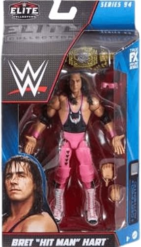 WWE Elite Collection Series 94 Bret Hart Figura de acción